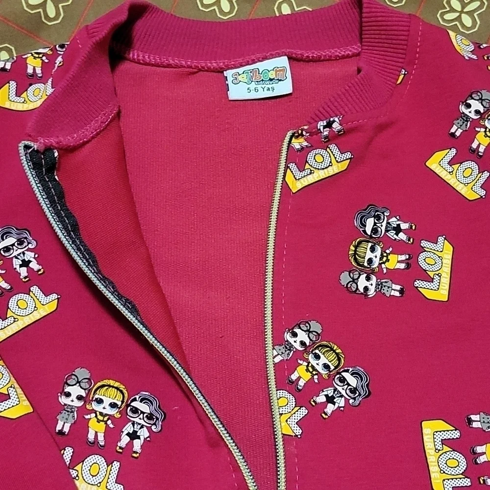 𝅺lol Zip-up Sweatshirt US 5 - Picture 2 of 2